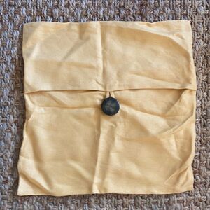 Pottery Barn Textured Button Pillow